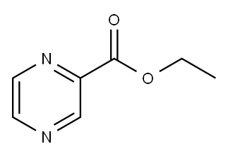 ethyl pyrazinecarboxylate 구조식 이미지