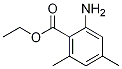 Benzoic acid, 2-aMino-4,6-diMethyl-, ethyl ester Structure