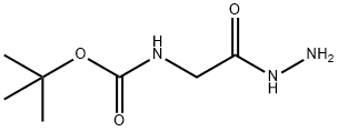 Boc-Glycine hydrazide 구조식 이미지