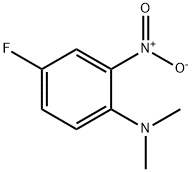 N,N-DIMETHYL-4-FLUORO-2-NITROANILINE Structure