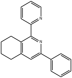 3-페닐-1-(PYRIDIN-2-YL)-5,6,7,8-TETRAHYDROISOQUINOLINE 구조식 이미지