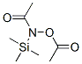 Acetamide,  N-(acetyloxy)-N-(trimethylsilyl)- Structure