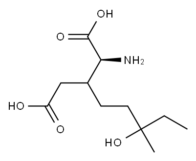 beta-citrylglutamic acid 구조식 이미지