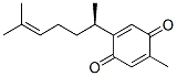 2-[(R)-1,5-Dimethyl-4-hexenyl]-5-methyl-1,4-benzoquinone 구조식 이미지