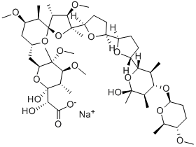 Antibiotic K 41, monosodium salt 구조식 이미지