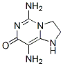 Imidazo[1,2-c]pyrimidin-7(1H)-one, 5,8-diamino-2,3-dihydro- (9CI) 구조식 이미지