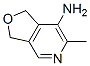 Furo[3,4-c]pyridin-7-amine, 1,3-dihydro-6-methyl- (9CI) 구조식 이미지