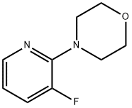3-FLUORO-2-(4-MORPHOLINO)PYRIDINE 구조식 이미지