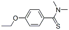 Benzenecarbothioamide, 4-ethoxy-N,N-dimethyl- (9CI) Structure