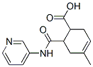 3-Cyclohexene-1-carboxylicacid,4-methyl-6-[(3-pyridinylamino)carbonyl]- 구조식 이미지