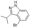 4-BROMO-3-ISOPROPYL-1H-INDAZOLE Structure