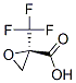 Oxiranecarboxylic acid, 2-(trifluoromethyl)-, (2R)- (9CI) Structure