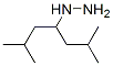 Hydrazine,  [3-methyl-1-(2-methylpropyl)butyl]- 구조식 이미지