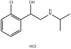 Clorprenaline hydrochloride Structure