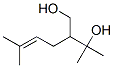 3-methyl-2-(3-methylbut-2-enyl)butane-1,3-diol 구조식 이미지