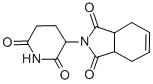 ALPHA-(1,2,3,6-TETRAHYDROPHTHALIMIDO)GLUTARIMIDE Structure