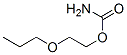 Carbamic acid 2-propoxyethyl ester 구조식 이미지