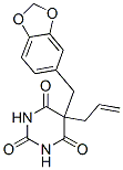 5-Allyl-5-piperonylbarbituric acid 구조식 이미지