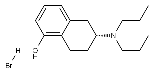 (R)-5-HYDROXY-DPAT HYDROBROMIDE 구조식 이미지