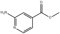 Methyl 2-aminopyridine-4-carboxylate 구조식 이미지