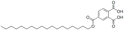 octadecyl dihydrogen benzene-1,2,4-tricarboxylate Structure