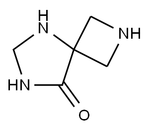 2,5,7-Triazaspiro[3.4]octan-8-one(9CI) 구조식 이미지