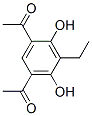 Ethanone, 1,1-(5-ethyl-4,6-dihydroxy-1,3-phenylene)bis- (9CI) 구조식 이미지