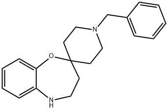 Spiro[1,5-benzoxazepine-2(3H),4'-piperidine], 4,5-dihydro-1'-(phenylMethyl)- Structure