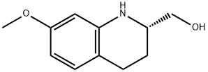 2-Quinolinemethanol,1,2,3,4-tetrahydro-7-methoxy-,(2S)-(9CI) 구조식 이미지