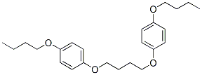 1-butoxy-4-[4-(4-butoxyphenoxy)butoxy]benzene 구조식 이미지