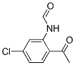 N-(2-acetyl-5-chloro-phenyl)formamide 구조식 이미지