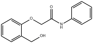 2-[2-(hydroxymethyl)phenoxy]-N-phenylacetamide Structure