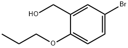 (5-bromo-2-propoxyphenyl)methanol Structure