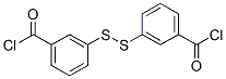 3,3'-Dithiobis(benzoic acid chloride) 구조식 이미지
