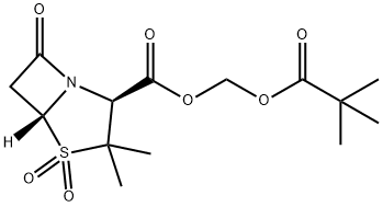 Sulbactam pivoxil 구조식 이미지