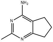 5H-Cyclopentapyrimidin-4-amine, 6,7-dihydro-2-methyl- (9CI) Structure