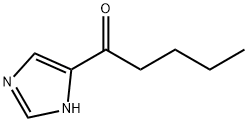 1-(1H-Imidazol-4-yl)-1-pentanone Structure