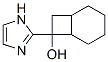 7-(1H-Imidazol-2-yl)bicyclo[4.2.0]octan-7-ol 구조식 이미지