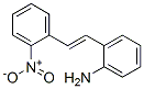 2-[2-(2-Nitrophenyl)ethenyl]benzenamine 구조식 이미지