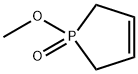 1-Methoxy-2,5-dihydro-1H-phosphole 1-oxide 구조식 이미지