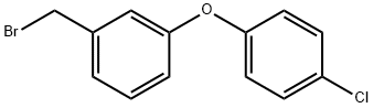 1-(4-CHLOROPHENOXY)-3-(BROMOMETHYL)BENZENE Structure