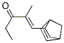5-(2-Methyl-3-oxo-1-pentenyl)norborn-2-ene Structure