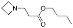 1-Azetidinepropanoic acid butyl ester 구조식 이미지