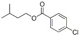 4-클로로벤조산,3-메틸부틸에스테르 구조식 이미지