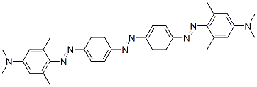 4,4'-[Azobis(4,1-phenyleneazo)]bis[N,N,3,5-tetramethylbenzenamine] 구조식 이미지