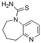 5H-Pyrido[3,2-b]azepine-5-carbothioamide,  6,7,8,9-tetrahydro- Structure