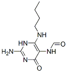 N-(2-amino-4-butylamino-6-oxo-3H-pyrimidin-5-yl)formamide 구조식 이미지