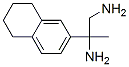 2-(5,6,7,8-Tetrahydronaphthalen-2-yl)-1,2-propanediamine 구조식 이미지