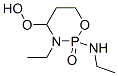 2H-1,3,2-Oxazaphosphorin-2-amine,N,3-diethyltetrahydro-4-hydroperoxy-,2-oxide(9CI) 구조식 이미지