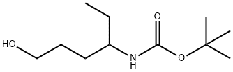 카르밤산,(1-에틸-4-히드록시부틸)-,1,1-디메틸에틸에스테르(9CI) 구조식 이미지